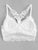 Plus Lace Panel Bra