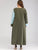 Plus Spliced Hidden Pocket Detail Maxi Dress