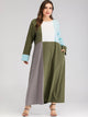 Plus Spliced Hidden Pocket Detail Maxi Dress