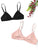 Plus Seam Bralette Set 2pack