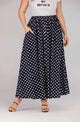 Plus Polka Dot Skirt