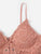 Plus Lace Grommet Lace Up Bra