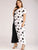 Plus Polka Dot Print Pocket Detail Maxi Dress