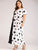 Plus Polka Dot Print Pocket Detail Maxi Dress