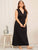 Plus Lace Trim V-plunge Night Dress