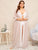 Plus Lace Trim Robe Without Lingerie Set