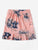 Plus Floral Print Ruffle Hem Wrap Skirt