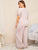 Plus Lace Trim Pajama Set