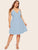  Plus Surplice Neck Solid Cami Dress