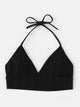 Plus Triangle Halter Bralette