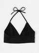 Plus Triangle Halter Bralette