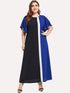 Plus Cut And Sew Butterfly Sleeve Maxi Dress