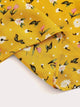  Plus Ditsy Floral Tie Back Self Belted Slip Dress