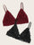 Plus Contrast Lace Bralette 2pack