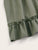 Plus Ruffle Hem lettuce Frill Skirt