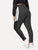 Plus Contrast Mesh Skinny Leggings