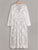 Plus Eyelash Floral Lace Sheer Dress