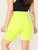 Plus Neon Lime Cycling Shorts