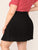 SHEIN Plus Pleated Swing Skirt