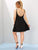 Plus Solid Backless Cami Dress