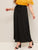 Plus Button Through Belted Maxi Skirt