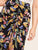 Plus Drawstring Hem Fruit Print Skirt