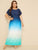 Plus Ombre Maxi Tee Dress