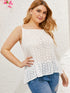 Plus Eyelet Embroidered Cami Top