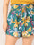 Plus Paperbag Waist Belted Floral Shorts