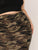 SHEIN Plus Camo Bodycon Skirt