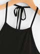 Plus Tie Back Halter Top