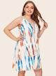 Plus Tie Dye Cami Dress