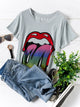 Plus Lip Print Tee