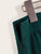 SHEIN Plus Button Front Zip Detail Solid Skirt
