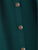 SHEIN Plus Button Front Zip Detail Solid Skirt