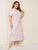 Plus Flower Print Night Dress