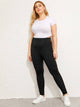 Plus Tuxedo Stripe Side Leggings