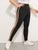 Plus Tuxedo Stripe Side Leggings
