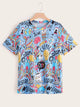 Plus Cartoon Print Tee