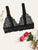 Plus Floral Lace Bralette