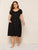 Plus Button Front Night Dress