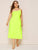 Plus Neon Lime Cami Dress