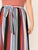 SHEIN Plus Colorful Striped Self Belted Skirt