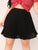 Plus Pleated Swing Skirt