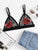 Plus Applique Floral Lace Bralette