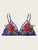 Plus Applique Floral Lace Bralette