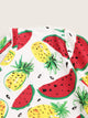 Plus Watermelon and Pineapple Print Top