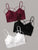 Plus Floral Lace Bra Set 3pack