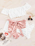 Plus Lace Lingerie Set With Shorts 3pack