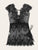 Plus Eyelash Lace Sheer Dress With Thong